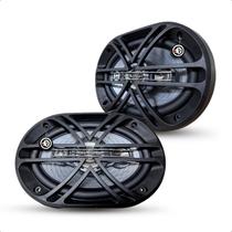 par de Alto falante para tampão marca bravox 6x9 polegadas linha diamond modelo B4X69D quadrixial