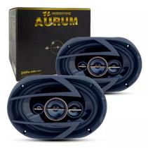 Par de Alto-Falante Quadriaxial Aurum 6x9" 260w rms Hurricane