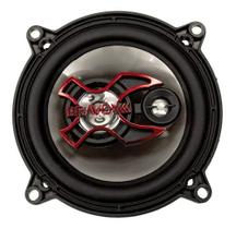 Par de alto falantes 5 polegadas bravox triaxial b3x50x 100 watts rms traseira gol g7 2019