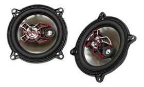 Par de alto falantes 5 polegadas bravox triaxial b3x50x 100 watts rms traseira vectra 2002