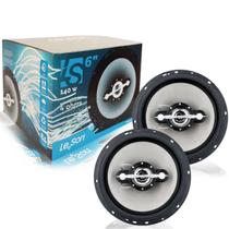 Par de Alto Falantes 6 pol Quadriaxial 70W RMS Cada e 140W Par Leson LS6 - 2LS070060 Par de Alto Falantes 6 pol Quadriaxial 70W RMS Cada e 140W Par Leson LS6 - 2LS070060