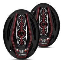 Par de Alto Falantes 6x9 Bomber Pentaxial Bicho Papão - 350 Watts RMS Par de Alto Falantes 6x9 Bomber Pentaxial Bicho Papão - 350 Watts RMS