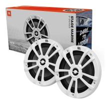 Par de Alto Falantes Maritimo 8 JBL Stage Marine 250 Watts Rms - Branco Par de Alto Falantes Maritimo 8 JBL Stage Marine 250 Watts Rms - Branco