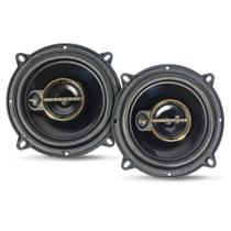 Par de Alto Falantes para Portas do Carro Triaxial Aurum 5 Polegadas 60W Rms cada Falante 4 ohms A5T Hurricane