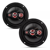 Par de Alto Falantes Quadriaxiais Shutt SH608 de 6 Polegadas com Potência de 160W RMS para Porta