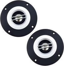 Par de alto-falantes Tweeter de 4 polegadas e 8 ohms Silk Dome Metal/Película de Seda