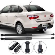 Par de Amortecedor da Tampa do Porta Malas Traseiro Fiat Grand Siena 2012/2013
