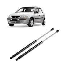 Par de amortecedor de porta malas Palio Celta Corsa Hatch 2003 2004 2005 2006 2007 2008 2009 2010 2011 2012 Pistão Mola Gás