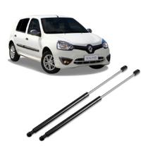 Par de amortecedor de porta malas Renault Clio Hatch 2003 2004 2005 2006 2007 2008 2009 2010 2011 2012 2013 2014 2015 pistão mola gás