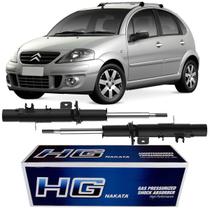 Par De Amortecedor Dianteiro Citroen C3 2003 A 2012 Nakata