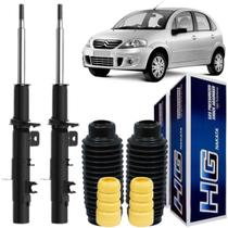 Par de Amortecedor Dianteiro Nakata Citroen C3 + Kits Par de Amortecedor Dianteiro Nakata Citroen C3 + Kits