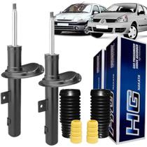 Par de Amortecedor Dianteiro Nakata Clio 2000 a 2011 + Kits Par de Amortecedor Dianteiro Nakata Clio 2000 a 2011 + Kits