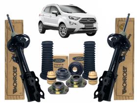 Par de Amortecedor Dianteiros Nova Ecosport 4x2 4x4 2013 a 2020 com kit de Batentes e Coxins MONROE