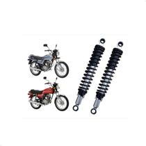 Par de Amortecedor Gp7 Com Regulagem Cbx 150 Aero Cg 125 Ml 125 Turuna 83/99
