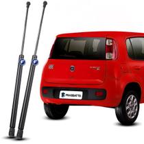 Par de Amortecedor Tampa Traseira Porta Malas Fiat Novo Uno 2010 Em Diante