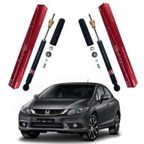 Par De Amortecedor Traseiro Kayaba Honda Civic 2012 A 2016