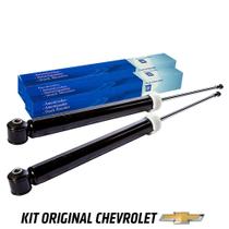 Par De Amortecedor Traseiro Pecas Genuinas Gm Onix prisma Kit351