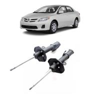 Par de Amortecedores Dianteiro Corolla Sedan Altis 20 16V câmbio automático Flex de 2010 a 2011