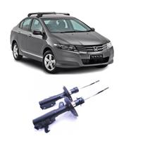 Par de Amortecedores Dianteiro Honda City EXL-AT 15 16V Flex 2009 a 2014