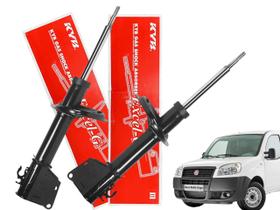 Par de Amortecedores Dianteiros KAYABA Fiat Doblo Cargo 2002 a 2021 339304