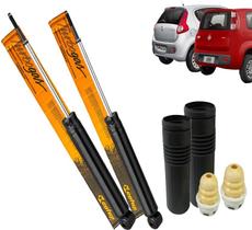 Par de Amortecedores Novos COFAP com Kit de Batentes COFAP Novo Uno 2010/... e Novo Palio 2012/...