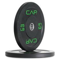 Par de Anilhas Bumper Olímpicas CAP Barbell 25 lb