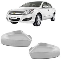 Par De Aplique Cromado Para Retrovisor Vectra 06/11 - Lado Esquerdo Par De Aplique Cromado Para Retrovisor Vectra 06/11 - Lado Esquerdo