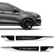 Par De Aplique Lateral Fiat Cronos 2018/19 Emblema Resinado Par De Aplique Lateral Fiat Cronos 2018/19 Emblema Resinado