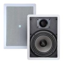Par de Arandela JBL 6 Pol. 6W21RT 50W RMS Branca de embutir Par de Arandela JBL 6 Pol. 6W21RT 50W RMS Branca de embutir