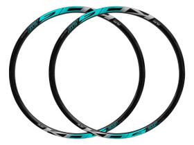 Par de Aro 29 MTB KOG Rims Aero Parede Dupla 32F Freio Disco