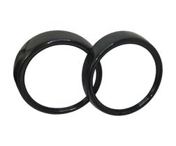 Par de aro farol fusca 1976 1977 1978 1979 1980 1981 1982 1983 1984 1985 1986