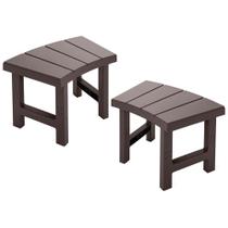 Par de Bancos Médios Modulares 62cm Laterais para SPA Inflável Circular Intex