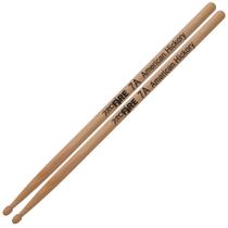 Par De Baquetas Pro Fire American Hickory Ponta Madeira 7A