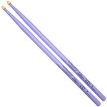 Par de Baquetas Zildjian 400 Anos Limited Edition Alchemy Roxa 5A Hickory