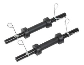 Par de Barra Oca Compr 40 Cm Pegada Emborrachada Presilha Reforçada