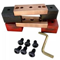 Par De Barramento De Cobre 100% 3 Vias