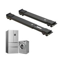 Par de Base Suporte com Rodinha Ajustável para Geladeira Fogão Máquina de Lavar Secadoras Comprimento Ajustável até 70cm Par de Base Suporte com Rodinha Ajustável para Geladeira Fogão Máquina de Lavar Secadoras Comprimento Ajustável até 70cm