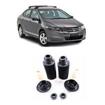 Par de Batentes Dianteiro Honda City DX-MT 15 16V Flex 2010 a 2014 Par de Batentes Dianteiro Honda City DX-MT 15 16V Flex 2010 a 2014