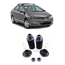 Par de Batentes Dianteiro Honda City LX-MT 15 16V Flex 2009 a 2014 Par de Batentes Dianteiro Honda City LX-MT 15 16V Flex 2009 a 2014