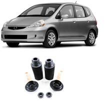 Par de Batentes Dianteiro Honda Fit EX-MT 15 16V 2003 a 2008 Par de Batentes Dianteiro Honda Fit EX-MT 15 16V 2003 a 2008