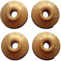 Par De Batentes Do Amort. Traseira Fit city Unv35786