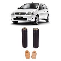 Par de Batentes Traseiro Corsa Sedan Maxx 10 8V de 2004 a 2005