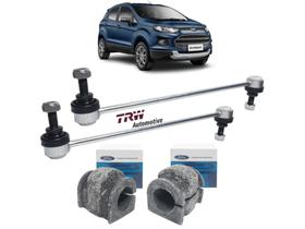 Par de Bieletas e Buchas da Barra Estabilizadora Ecosport 2013 a 06/2017 Cambio Automatico