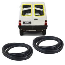 PAR de Borracha Do Vigia Porta Traseira Fiat Fiorino 1984 A 2016