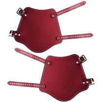 Par De Braceletes material sintético Vermelho Cosplay Medieval