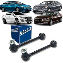 Par de braço reto pivo traseiro azera sonata optima cadenza 2010 2011 2012 2013 2014 2015 2016 nakata