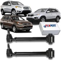 Par de braço reto pivo traseiro santa fé 2.4 2.7 3.5 sorento 2.4 vera cruz 3.8 2007 2008 2009 2010 2011 2012 2013 - GPEXPERT PARTS