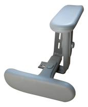 Par De Braços Confort Reguláveis Cadeira Escritório Cinza Par De Braços Confort Reguláveis Cadeira Escritório Cinza