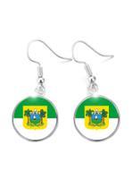 Par de Brincos Bandeira do Rio Grande do Norte