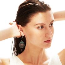 Par de Brincos Feminino Mandala Mulheres Tendência